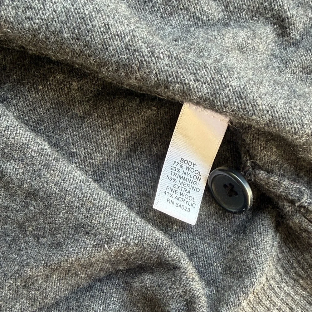 Banana Republic Dark Gray Cardigan Sweater